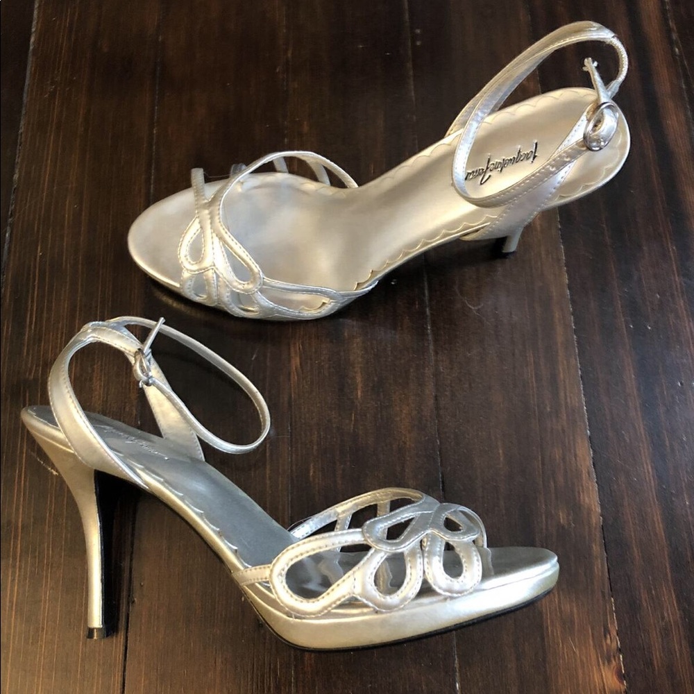 Silver heels